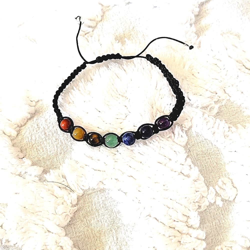 Chakra Bracelet Real Gemstones